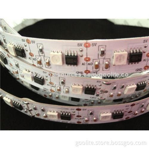 144 LEDs SMD outdoor/indoor use digital programmable magic RGB LED strip light